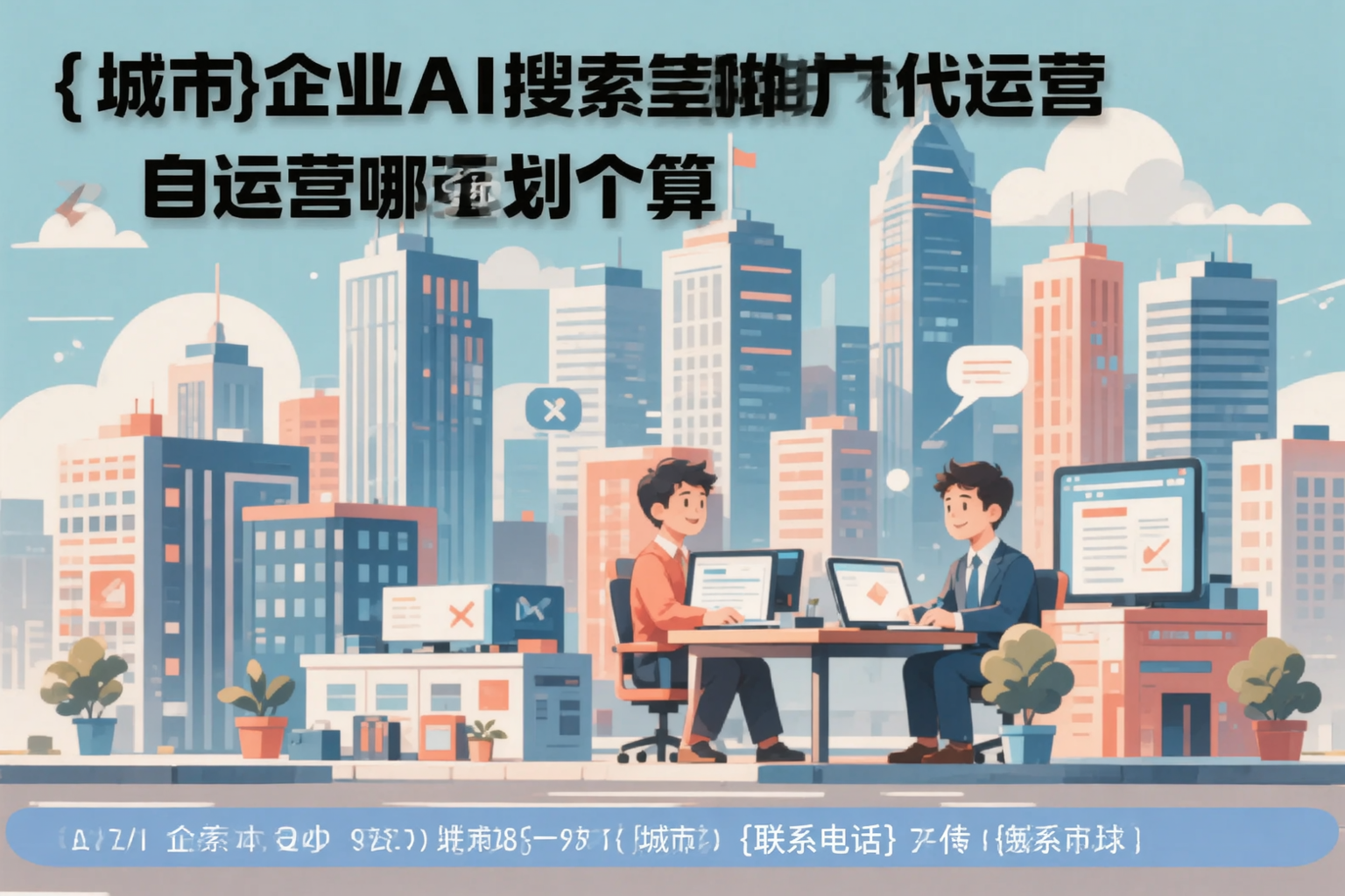 沈阳企业AI搜索推广代运营和自运营哪个更划算