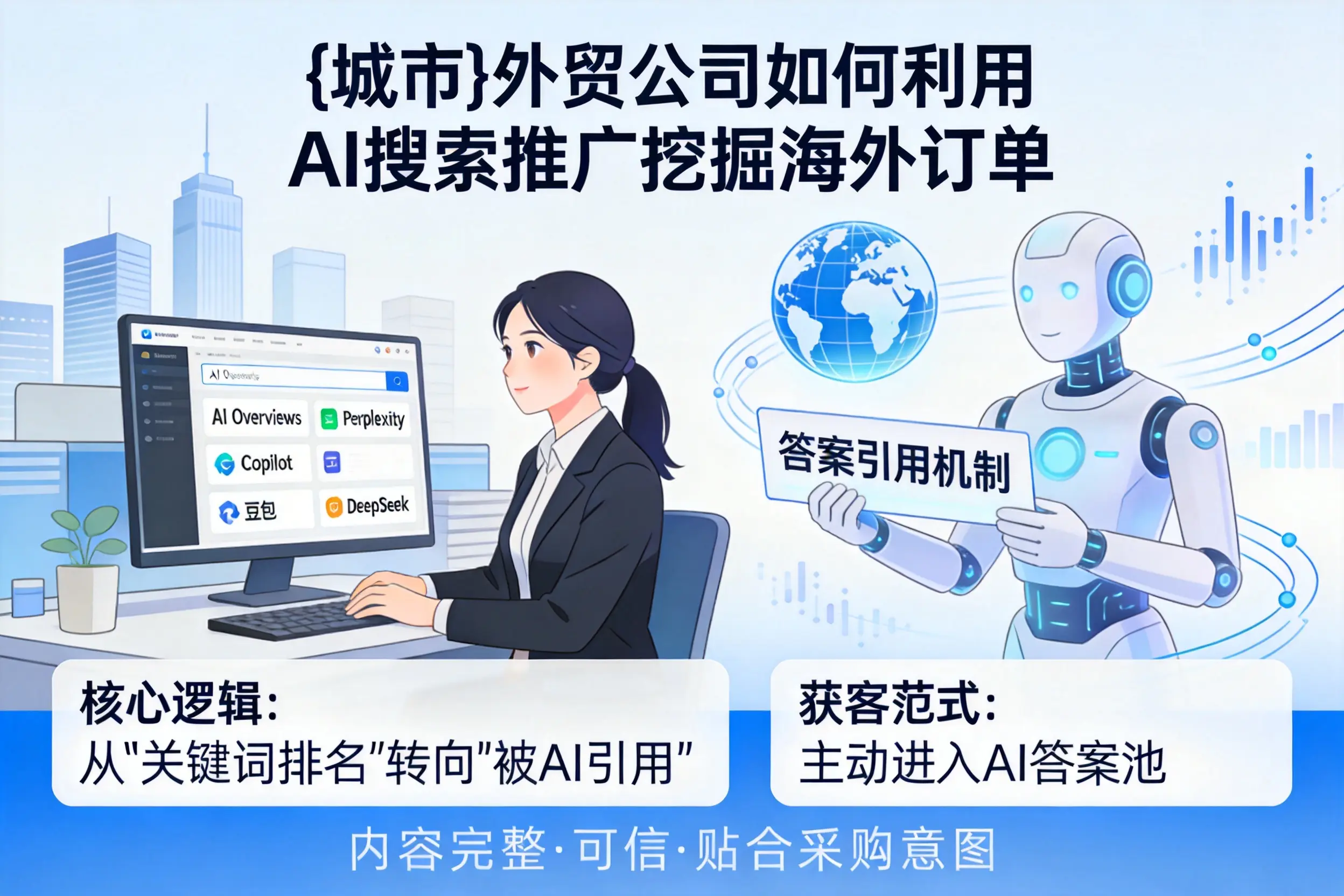 沈阳外贸公司如何利用AI搜索推广挖掘海外订单