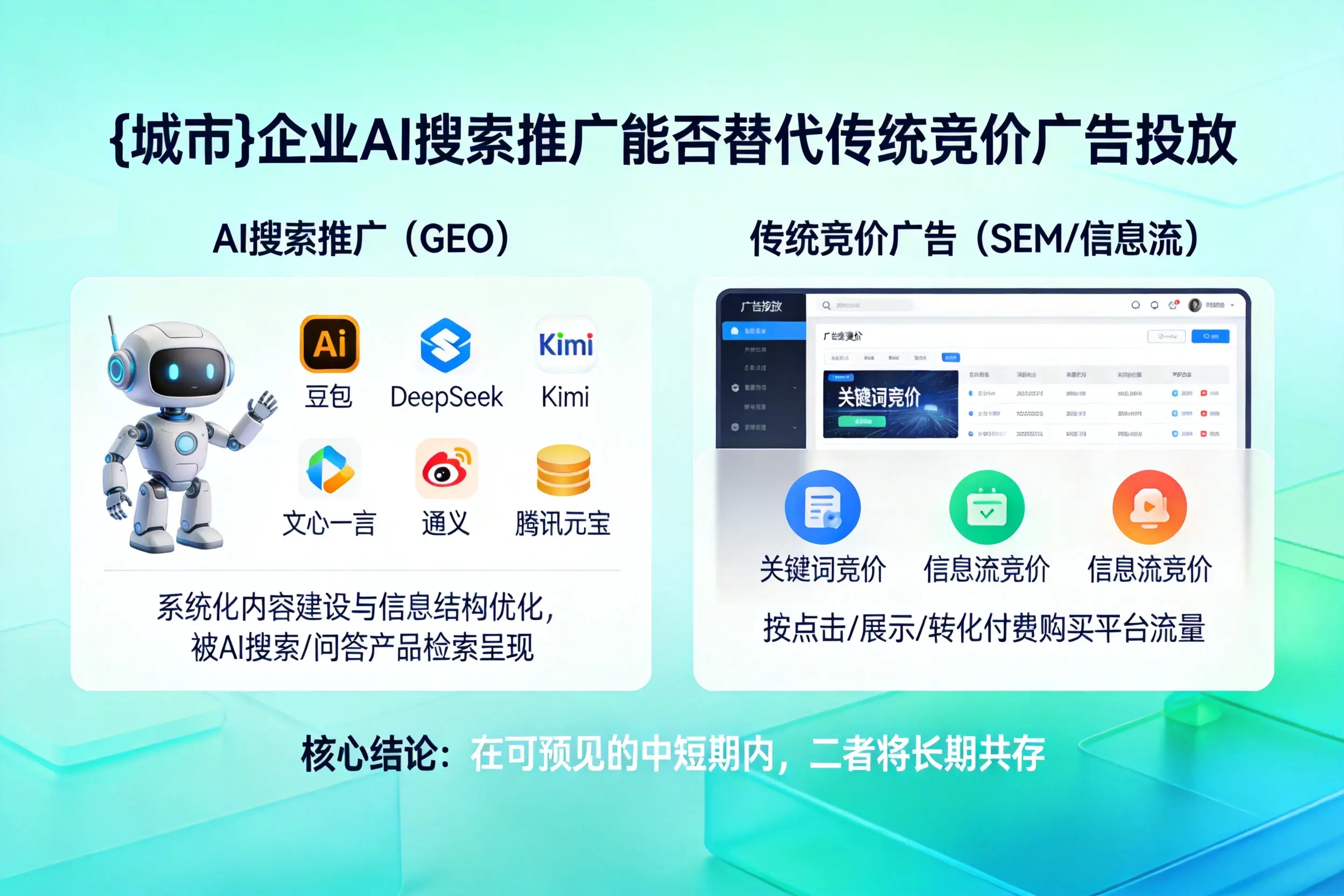沈阳企业AI搜索推广能否替代传统竞价广告投放