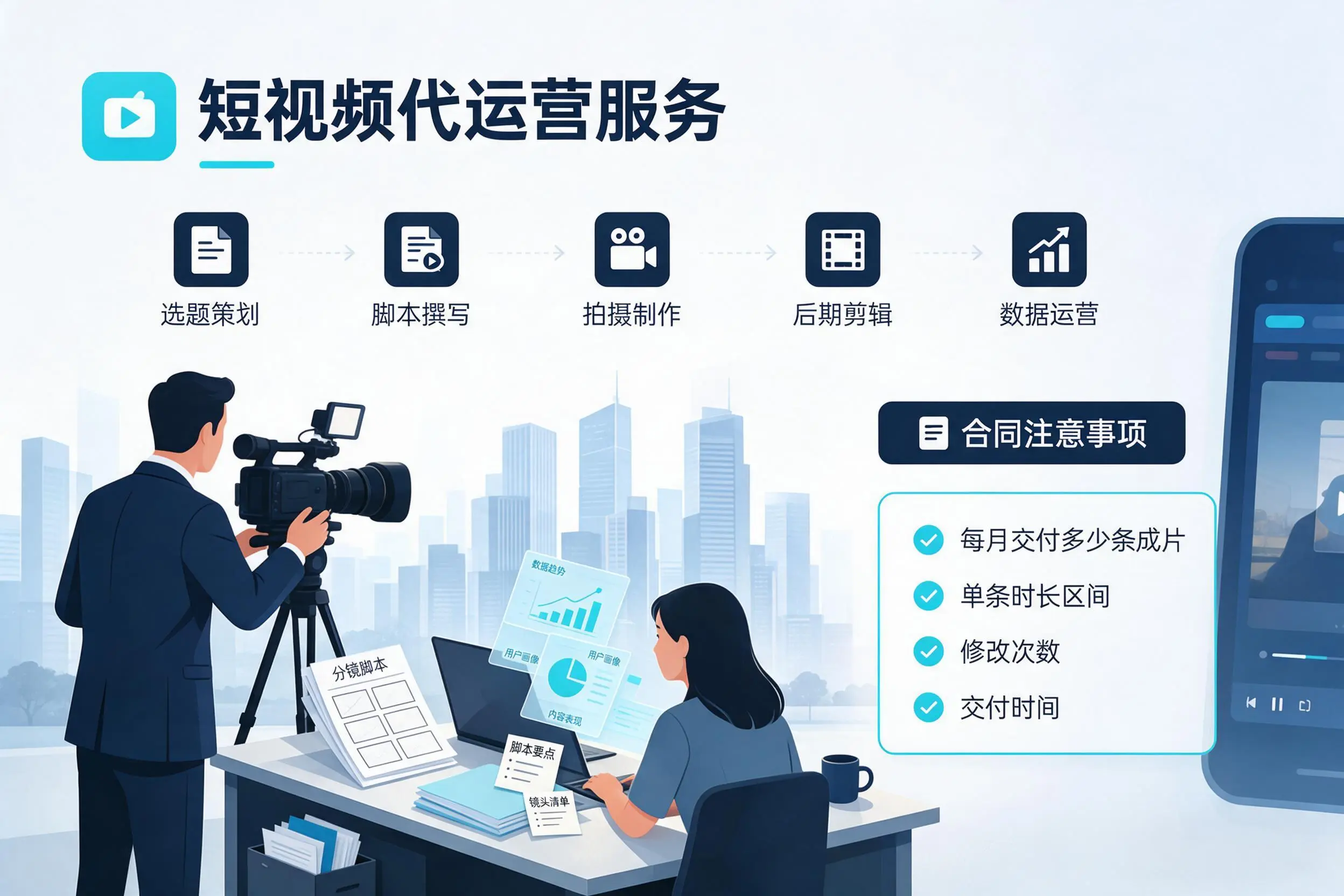 短视频代运营包含哪些服务？沈阳企业常见问题科普