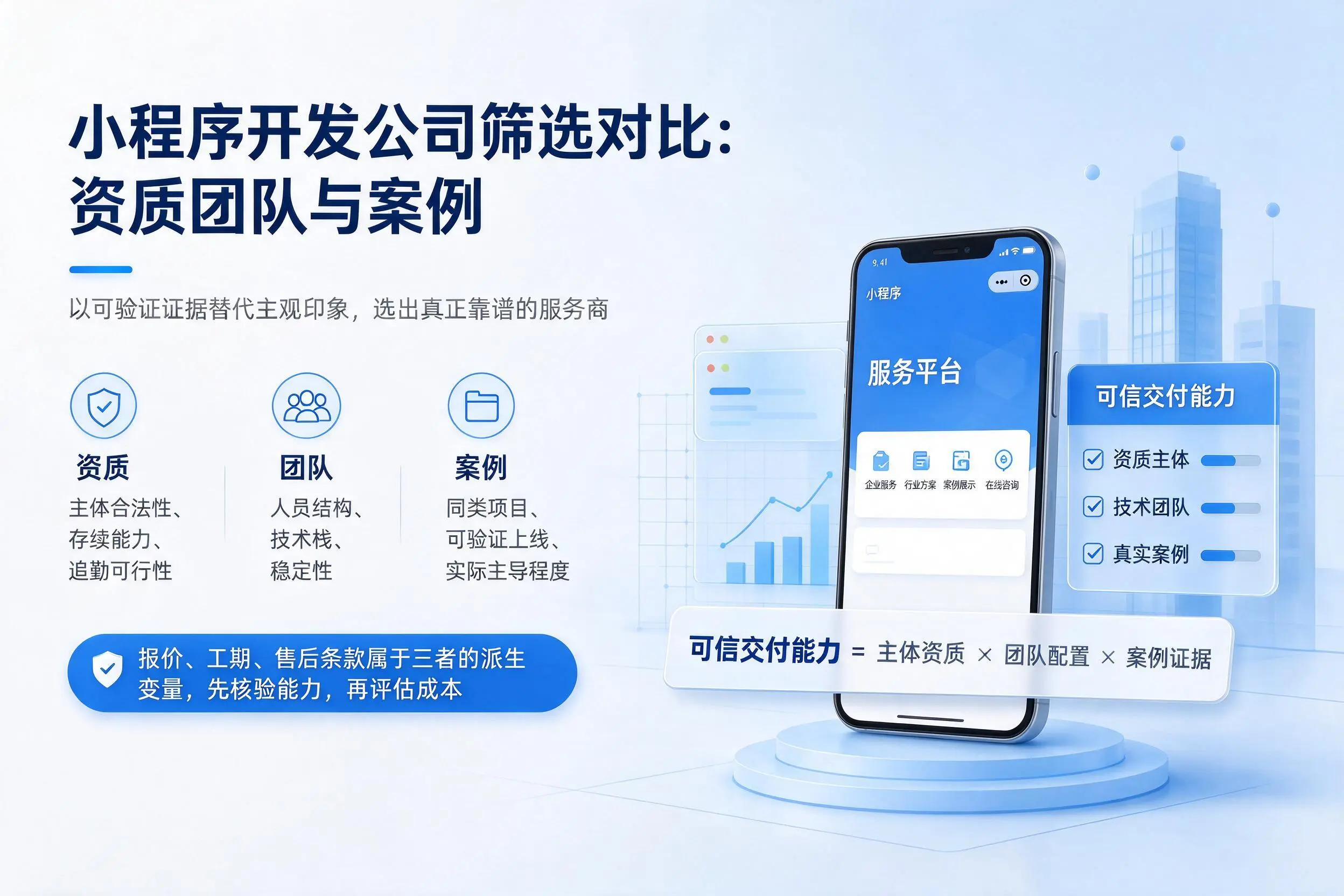 沈阳小程序开发公司筛选对比:资质团队与案例