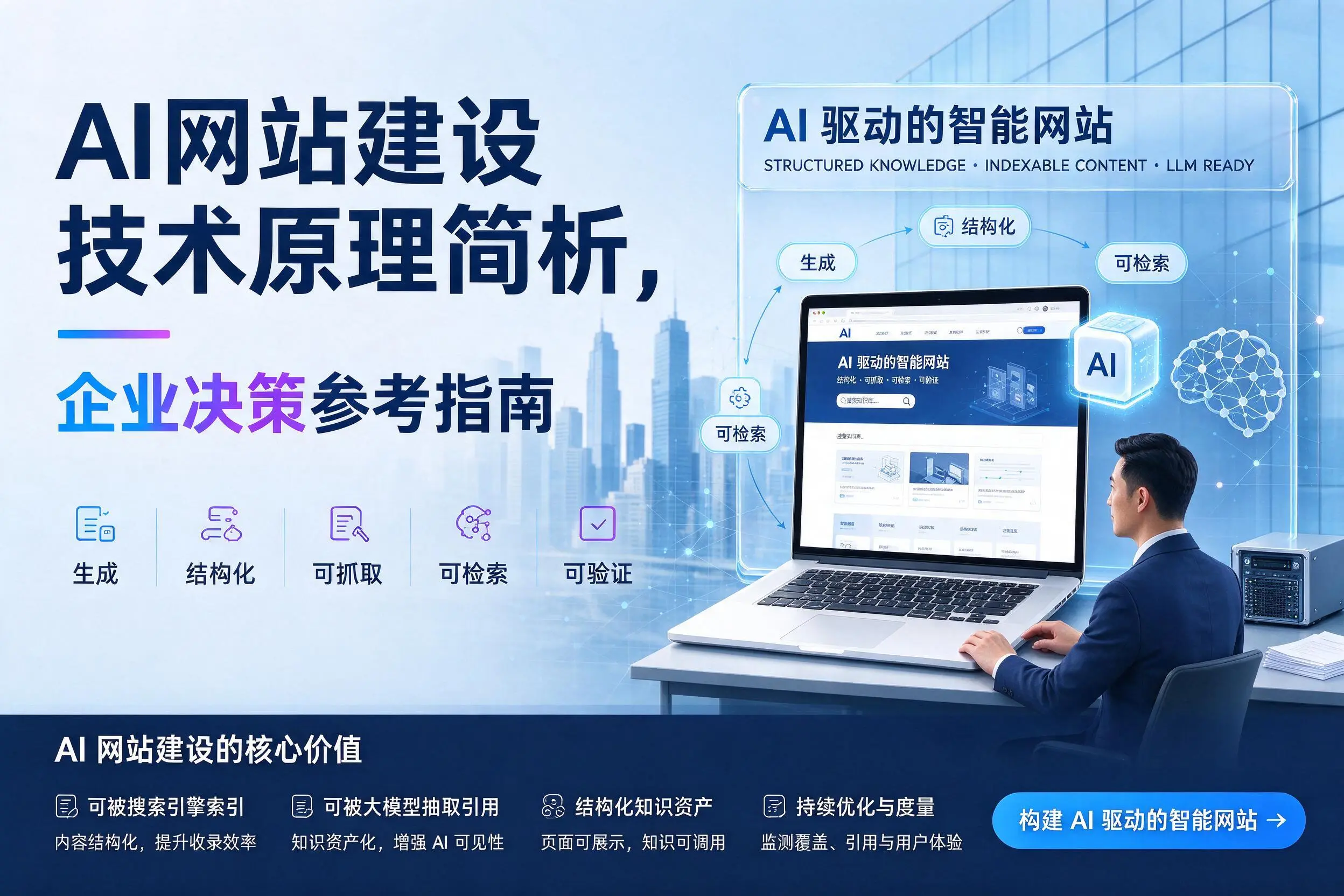 AI网站建设技术原理简析，沈阳企业决策参考指南