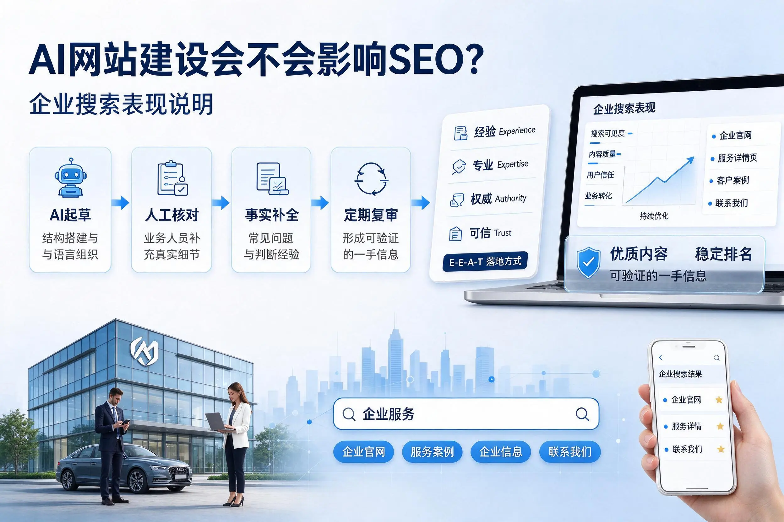 AI网站建设会不会影响SEO?沈阳企业搜索表现说明