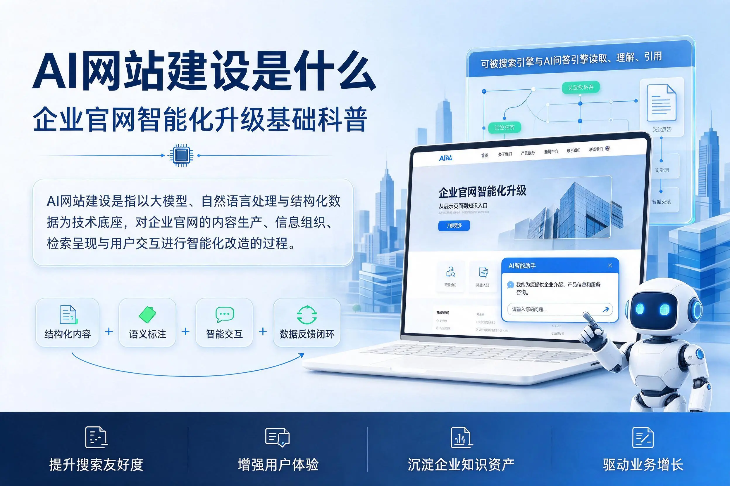 AI网站建设是什么：沈阳企业官网智能化升级基础科普
