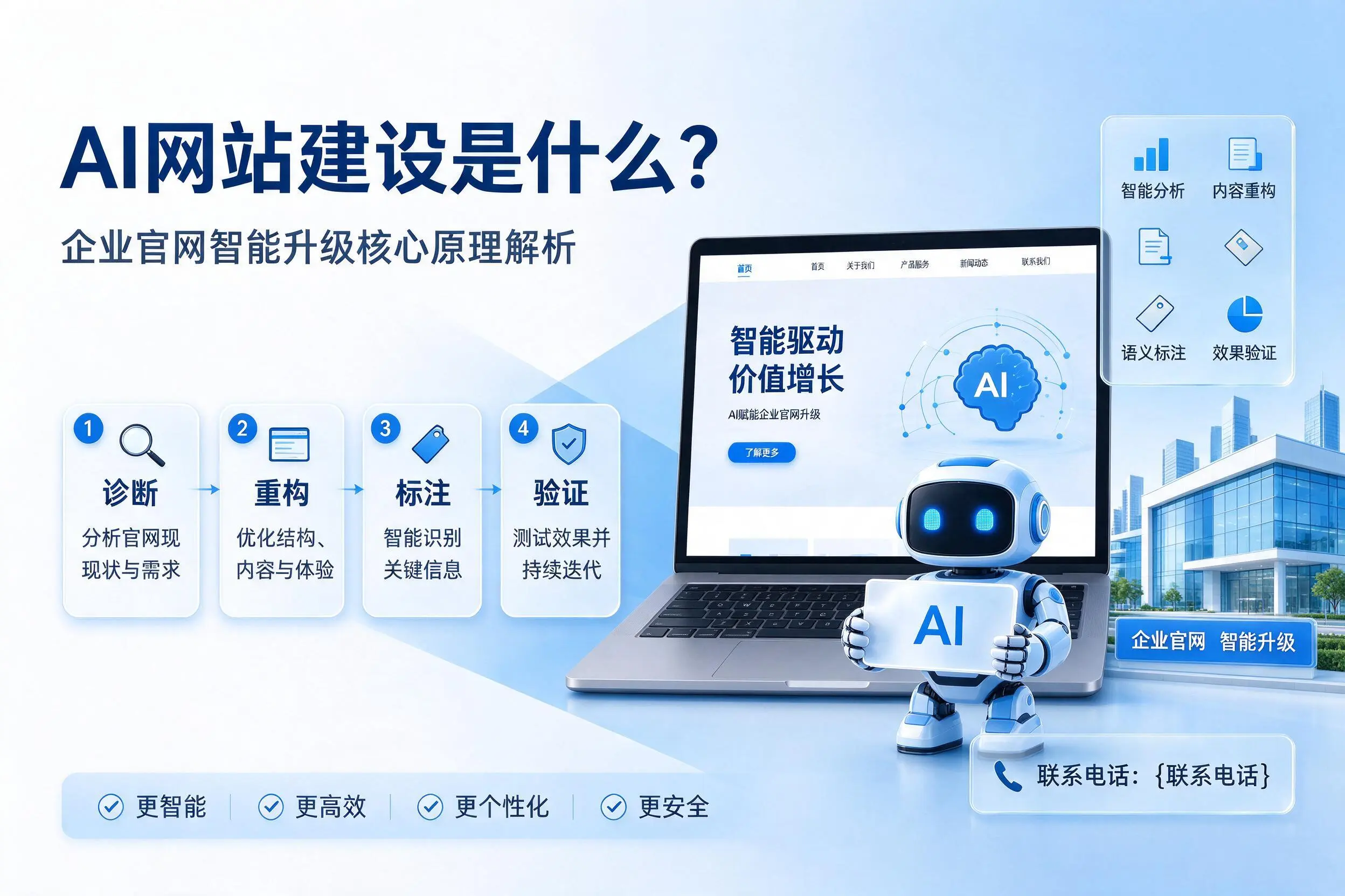 AI网站建设是什么?沈阳企业官网智能升级核心原理解析