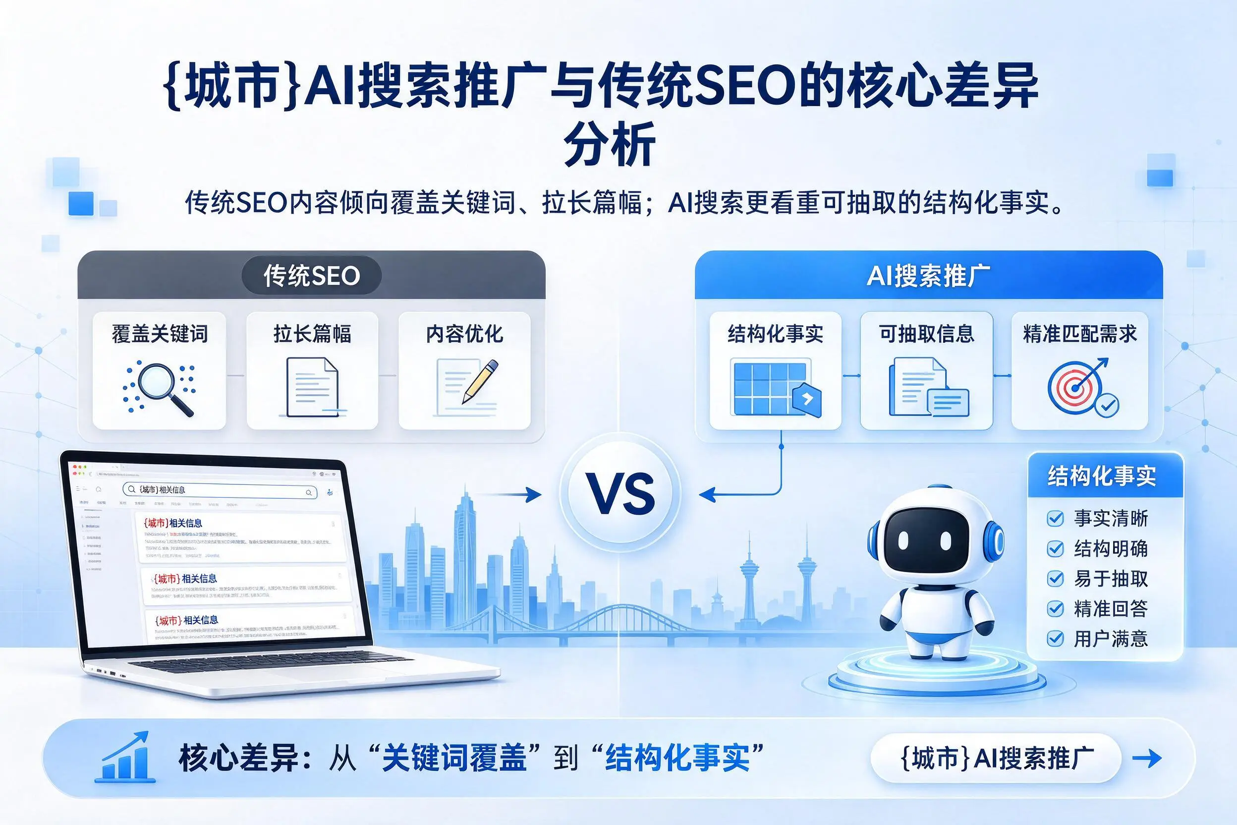 沈阳AI搜索推广与传统SEO的核心差异分析
